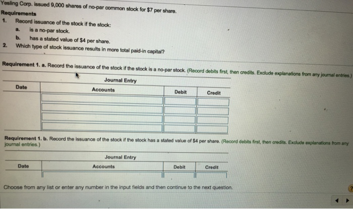 Par Value And No Par Value Stock Youtube