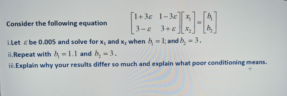 Solved Consider The Following Equation I Let Be 0 005 An Chegg Com