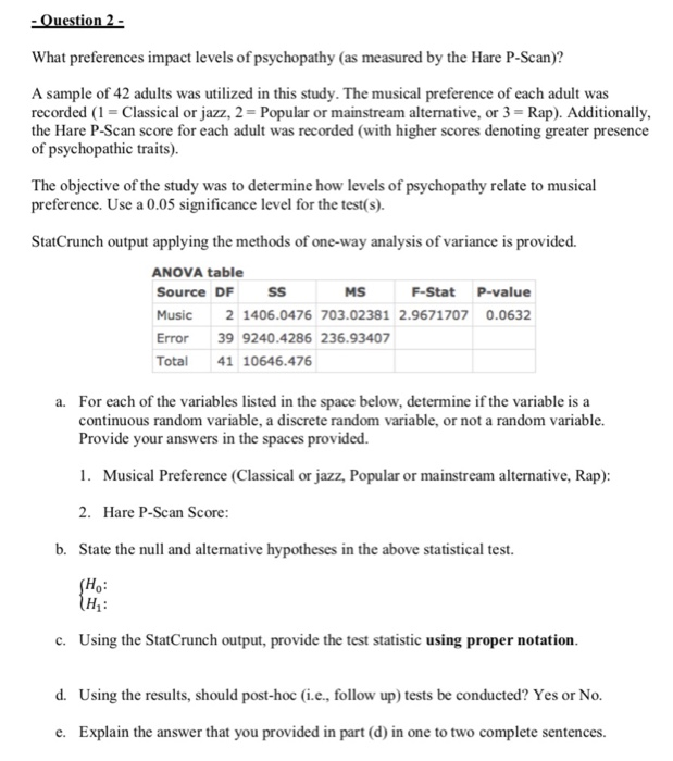 Psychopath test questions