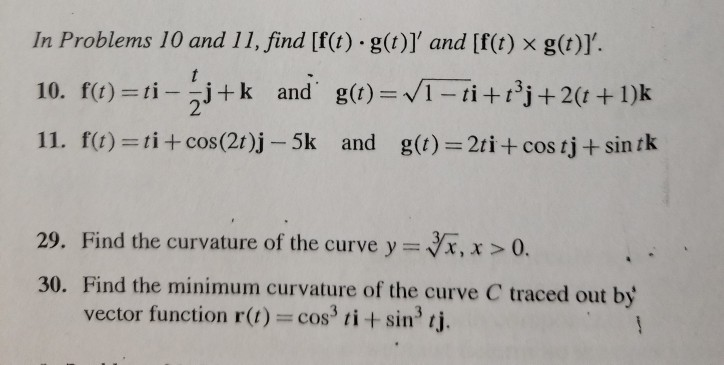 Solved In Problems 10 And 11 Find F T G T L And F T Chegg Com