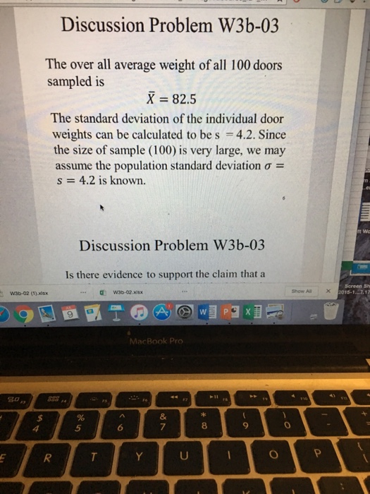 Solved Discussion Problem W3b 03 Suppose The Design Eng