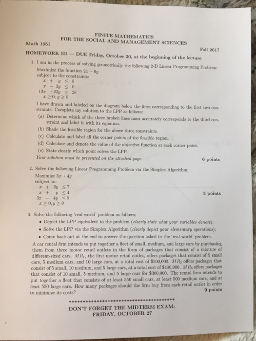 Solve my finite math problems image