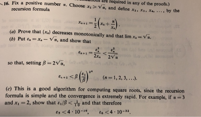 Solved Ncatiuns Are Required In Any Of The Proofs Fix A Chegg Com