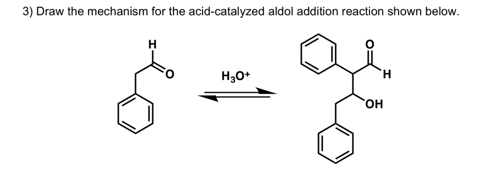 acid catalyzed aldol reaction