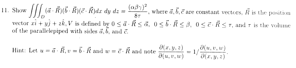 Show Where A B C Are Constant Vectors R Is The Chegg Com