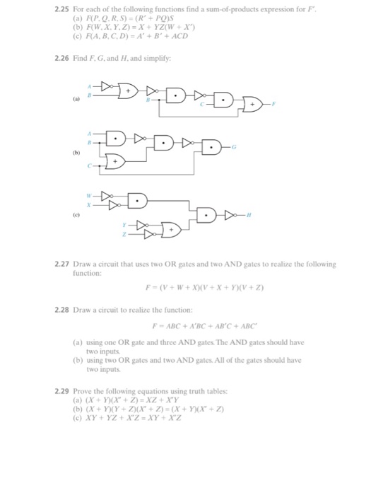 Solved For Each Of The Following Functions Find A Sum Of Chegg Com