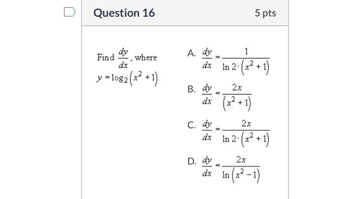 Solved Question 15 5 Pts Solve For X A X In 3 Ex 3e 1 X Chegg Com