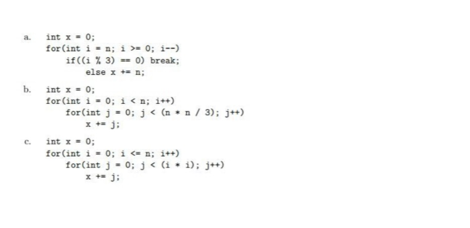Solved What S The O Big Oh Runtime Of The Code Fra Chegg Com