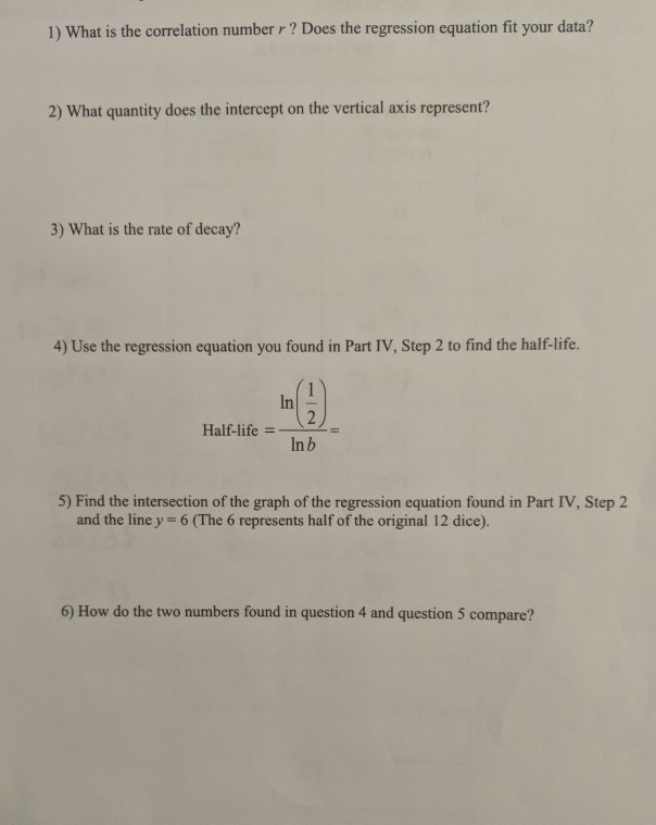 Solved I Used My Calculator For The Quadratic Regression Chegg Com