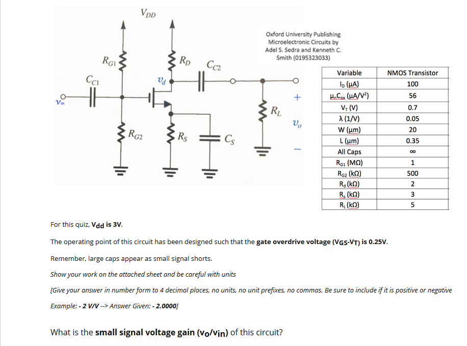Oxford university publishing microelectronic circuits by adel s. sedra and kenneth c smith (0195323033) rp gl variable o (ha)