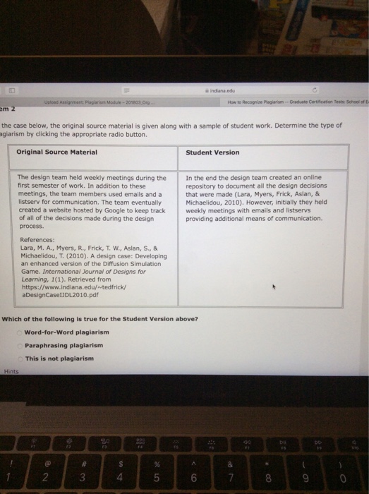 Indiana Edu How To Recognize Plagiarism Graduate Chegg 