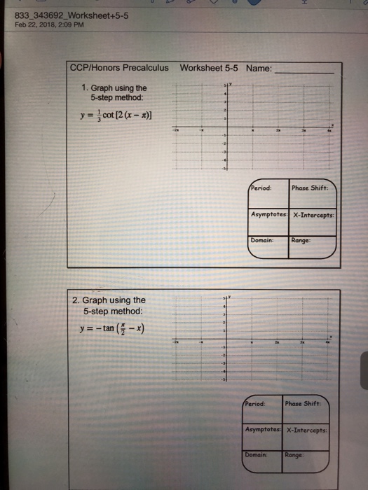 Solved 833 343692 Worksheet 5 5 Feb 22 2018 2 09 Pm Ccp Chegg Com