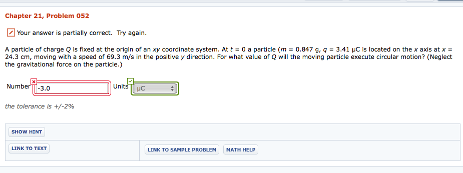 Solved A Particle Of Charge Q Is Fixed At The Origin Of A Chegg Com