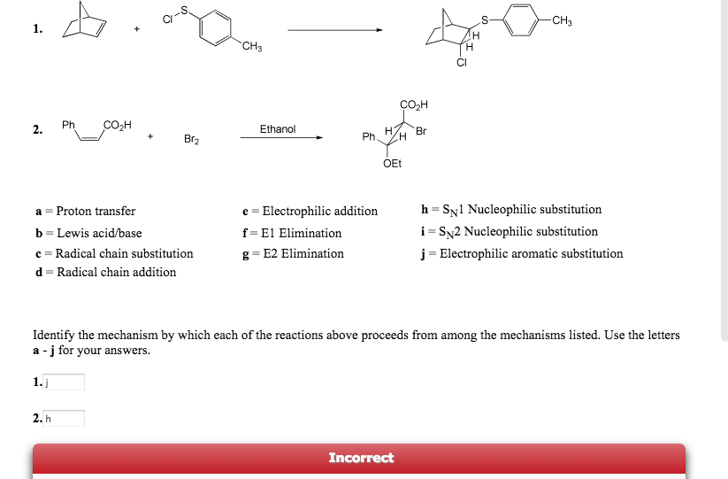 Solved Ch3 Ch3 Ci Co2h 2 Ph Ethanol Phh Br2 Oet H Sn1 Nu Chegg Com