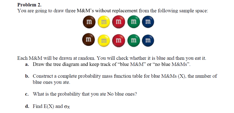 Probability Example: Probability with M&Ms 