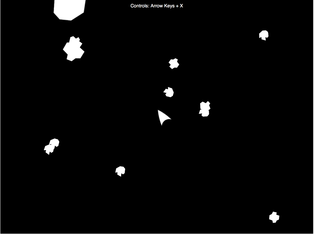 Controls: Arrow Keys +X