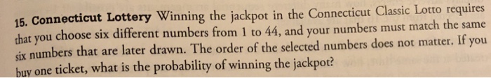 connecticut lottery classic lotto