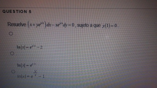 Solved 1 Solve 2x 2 Dy Dx 3xy Y 2 Subject To That Y 1 Chegg Com