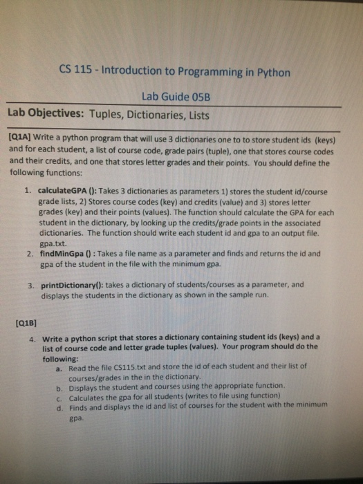 Learning Labs  Introduction to Python - Gwinnett County Public