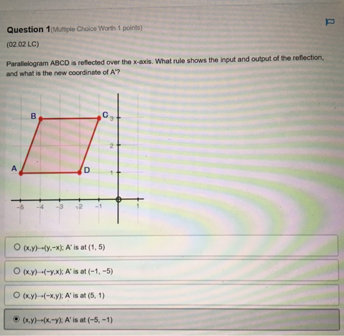 Solved Question 1 Multiple Choice Worth 1 Points 02 02 Chegg Com