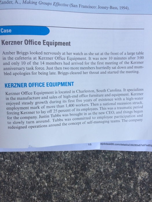 Kerzner office equipment case study answers 06 image