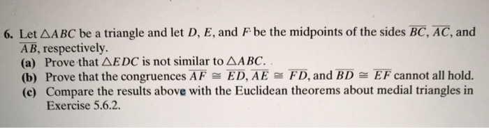 Medial Triangles