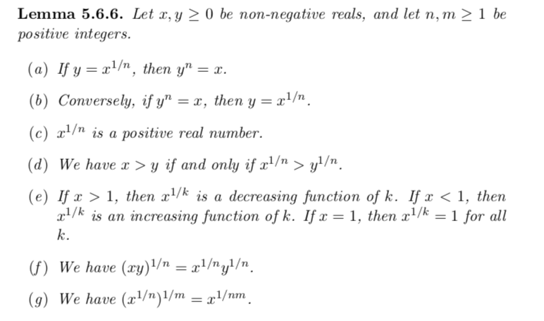 Solved Lemma 5 6 6 Let X Y 2 0 Be Non Negative Reals A Chegg Com