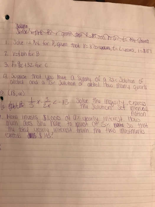 Solve I Prt For P Given That R 8 1 2 T 2 Chegg Com