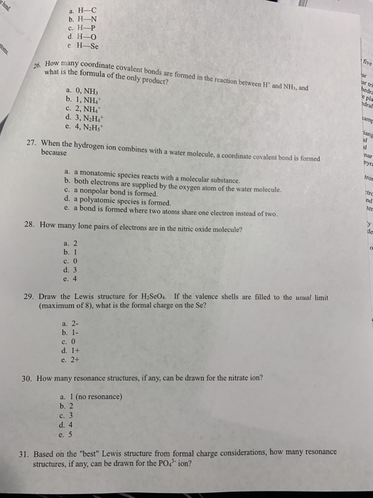 E Sulfur 13 Which Species Below Has Eight Chegg E Sulfur 13 Which Species Below Has Eight Chegg