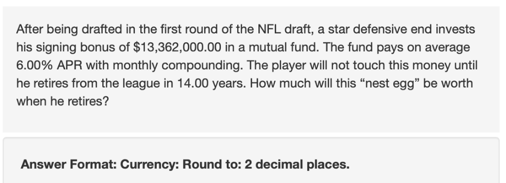 Estimated money for first-round draft NFL draft picks