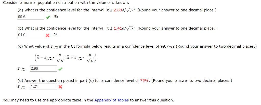 Solved Consider A Normal Population Distribution With The Chegg Com