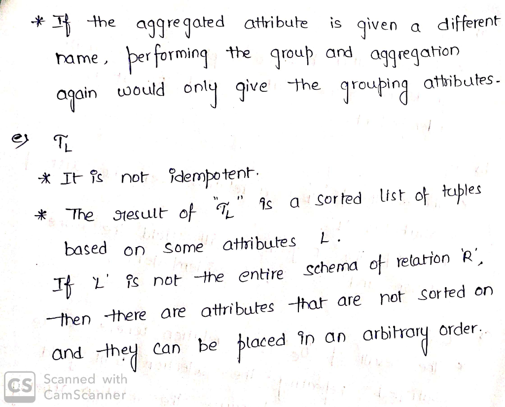 キ긔 the aggregated attribute is given a different rforminq the qroup and aggreqation again would only qive the qroupinq attibu