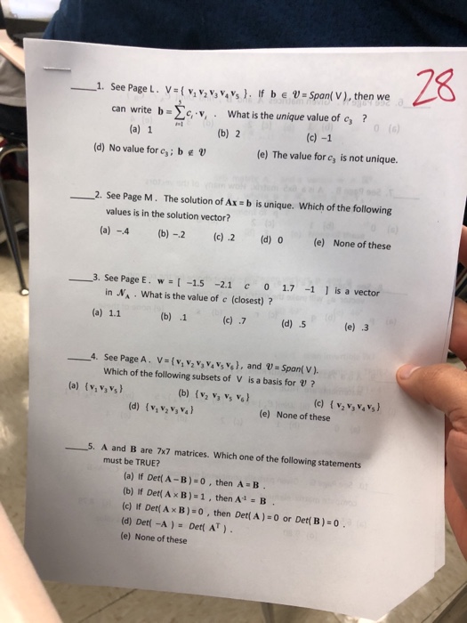 Solved 2 ー 1 See Page 1 V V1 V3v Vs I B E V Chegg Com