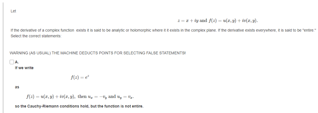 Solved Please Only Give Me The Right Options Example A Chegg Com