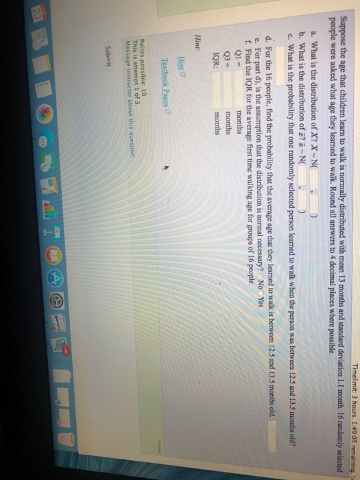 average age to learn to walk