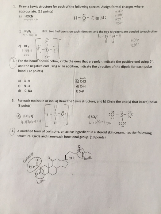 hocn lewis structure