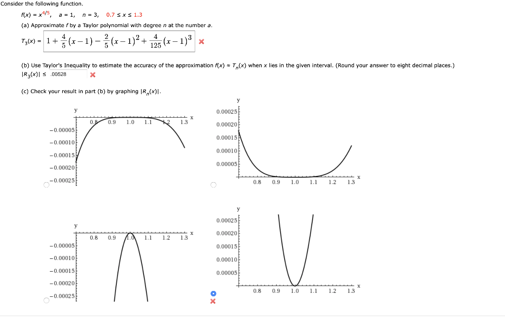 Solved Consider The Following Function F X X45 A 1 N 3 Chegg Com