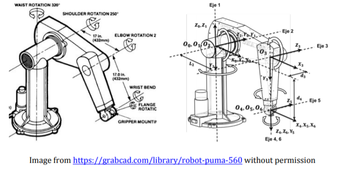 puma robot arm
