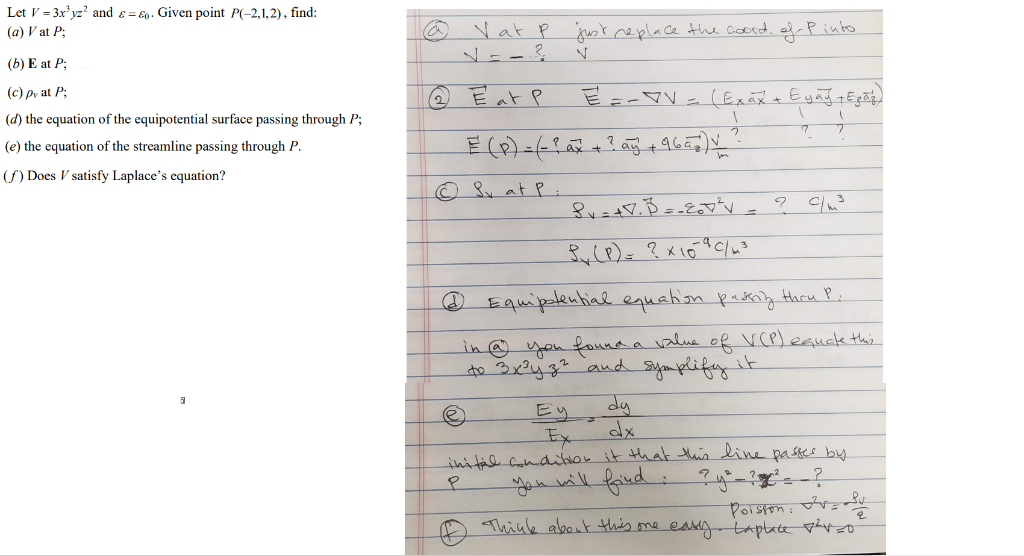 Solved Let L 3r3yz2 And E O Given Point P 21 2 Find Chegg Com