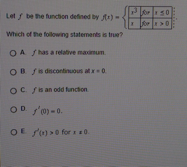 Solved X3 Let F Be The Function Defined By F Perpe Chegg Com