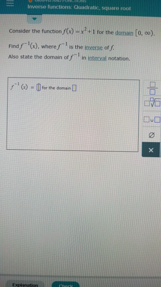 Solving quadratic equations using inverse operations calculator picture