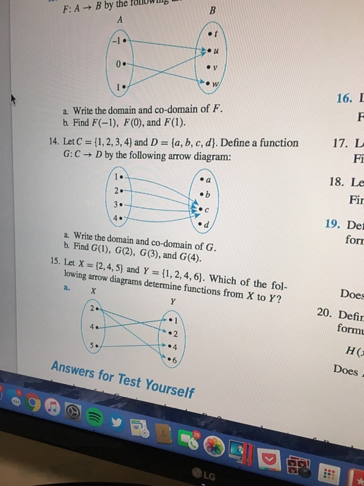 Solved Let C 1 2 3 4 And D A B C D Define Chegg Com