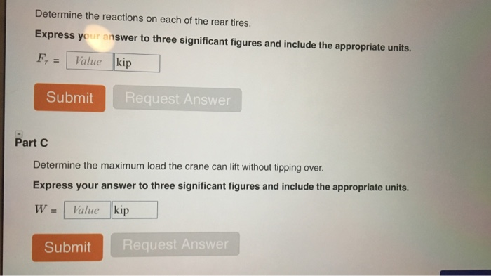 Solved Goniputerscience The Crane Consists Of Three Parts Chegg Com