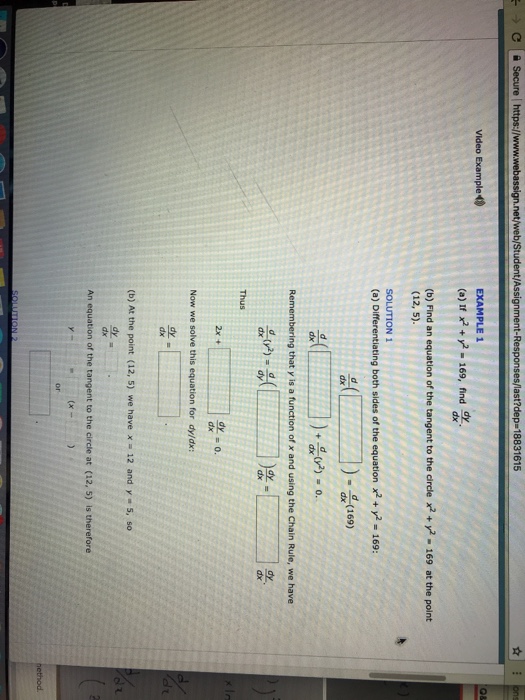 T Assignment Responses Last Dep Video Chegg Com