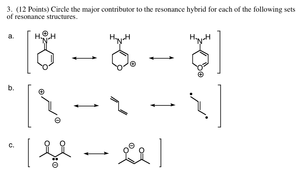 Solved 3. (12 Points) Circle The Major Contributor To The
