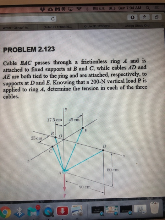 Solved F A 令 胆 U 8 们 Sun 7 04 Am A 三 Problem Chegg Com