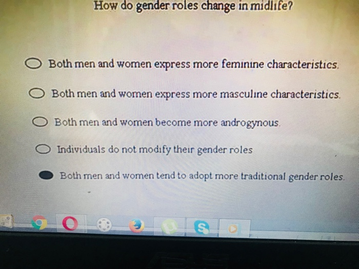 Masculine and feminine characteristics
