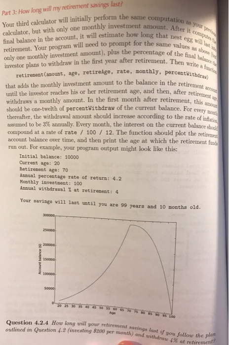 retirement calculator python program retirement calculator python program