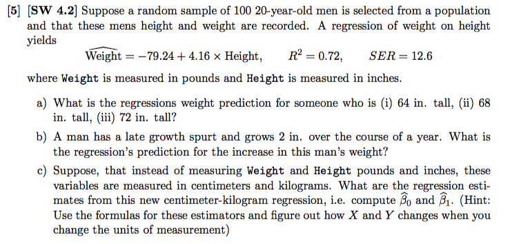 Solved 5 Sw 4 2 Suppose A Random Sample Of 100 Yea Chegg Com