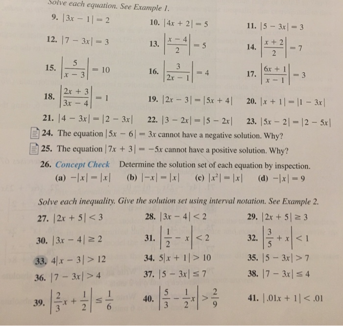 Solved Solve Each Equation See Example 1 9 13x 1 2 10 4x Chegg Com